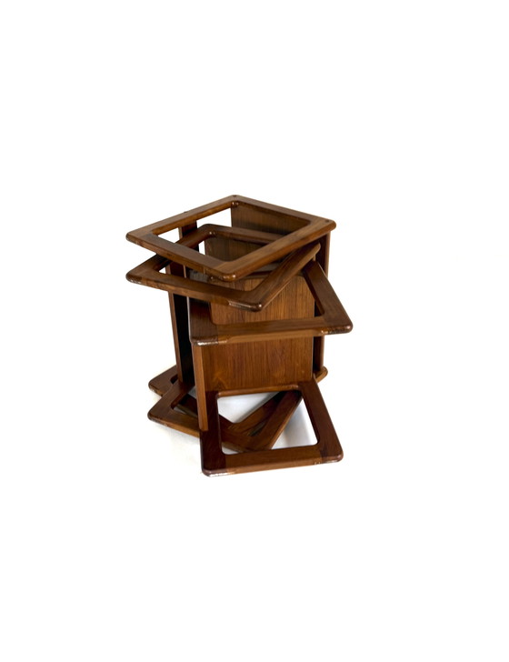 Image 1 of Vintage teak mimi set, Salin Nyborg '70