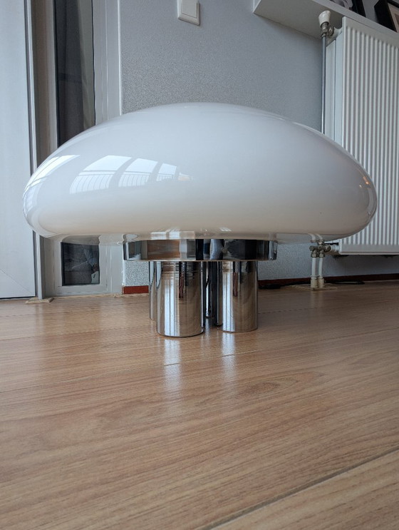 Image 1 of Sergio Mazza & Giuliana Gramigna “Magnolia” XL Table Lamp – Quattrifolio (1973)