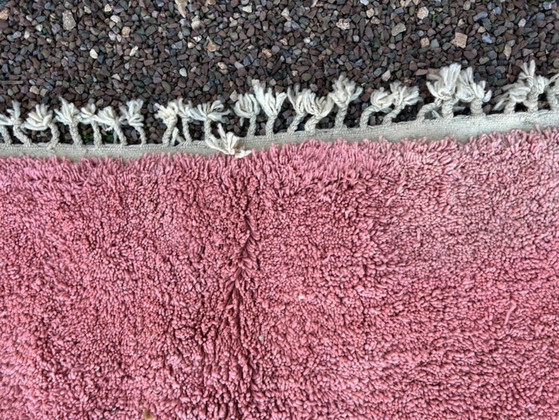 Image 1 of Bellissimo tappeto rosa fatto a mano, 200 cm x 300 cm