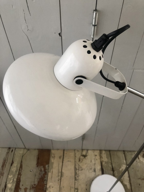 Image 1 of Anvia vintage floor lamp white J. Hoogervorst
