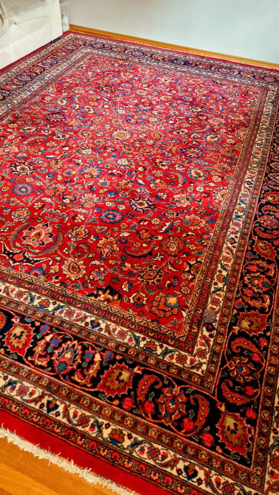 Handknotted Persian Rug Mashad/Mashhad 290×380 cm – Vintage – Rugs & carpets, Wool (photo 3 of 9)