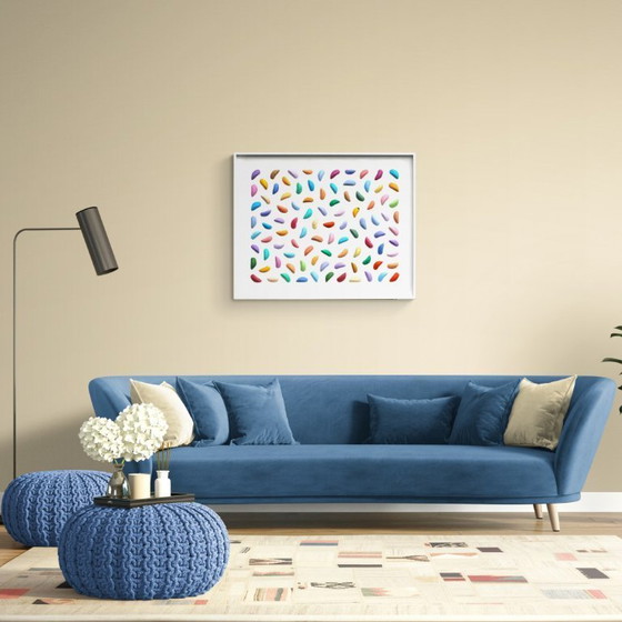 Image 1 of Décoration murale - Festival des moules - 73 x 93 cm