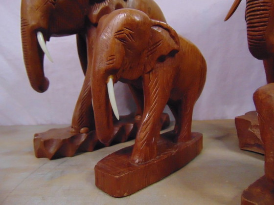 Image 1 of Collection d'éléphants de Thaïlande