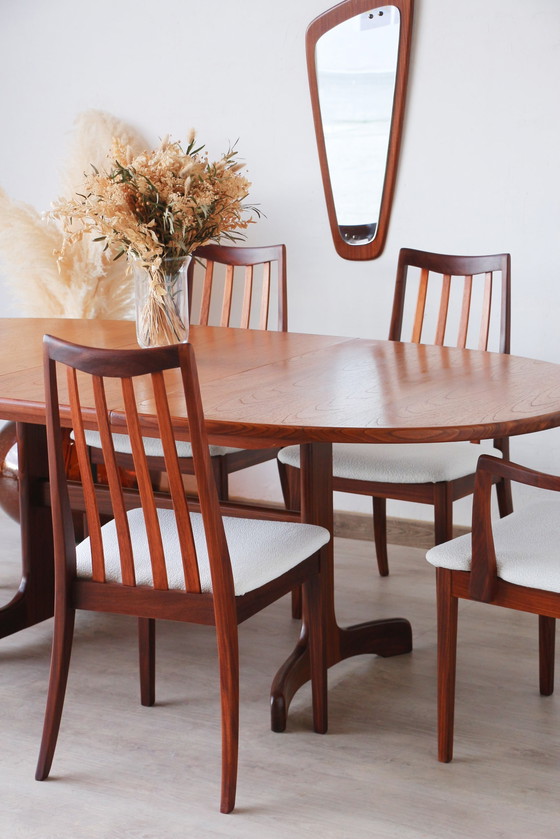 Image 1 of Oval Dining Table - 6 To 8 Pers. - G Plan