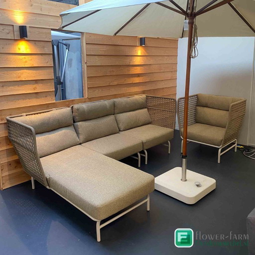 Max & Luuk JANE Loungeset – Retro Luxe in Camel Rope