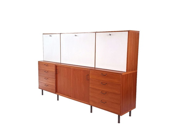 Image 1 of Vintage 'Made to Measure' Wandmeubel van Cees Braakman voor Pastoe