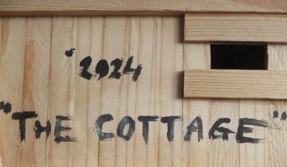 Eric van Solm - 'The Cottage' – Beeldhouwkunst, Wood, Hedendaags (photo 8 of 8)