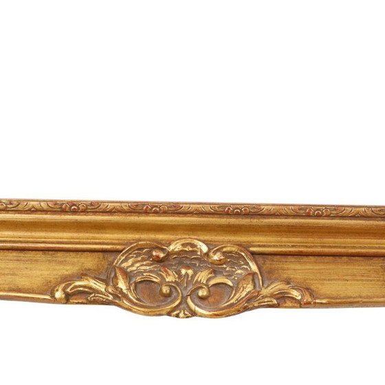 Image 1 of Cornice in legno dorato in stile barocco 70x60cm