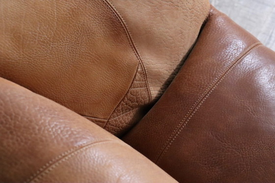 Image 1 of Divano Le Bambole in pelle di bufalo disegnato da Mario Bellini per B&B Italia, anni '70.