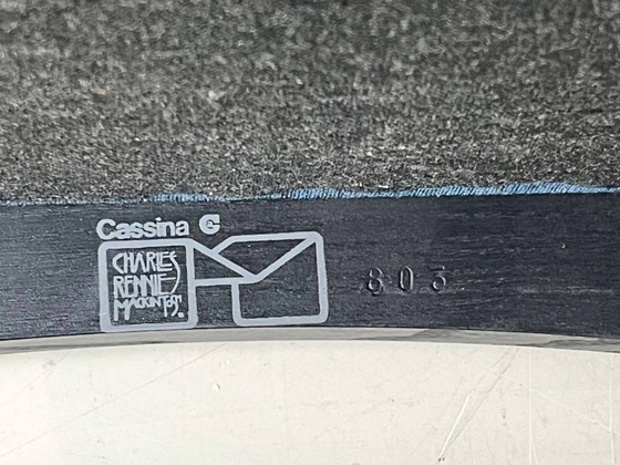 Image 1 of Sedia Argyle di Charles Rennie Mackintosh della collezione I Maestri di Cassina, 1973