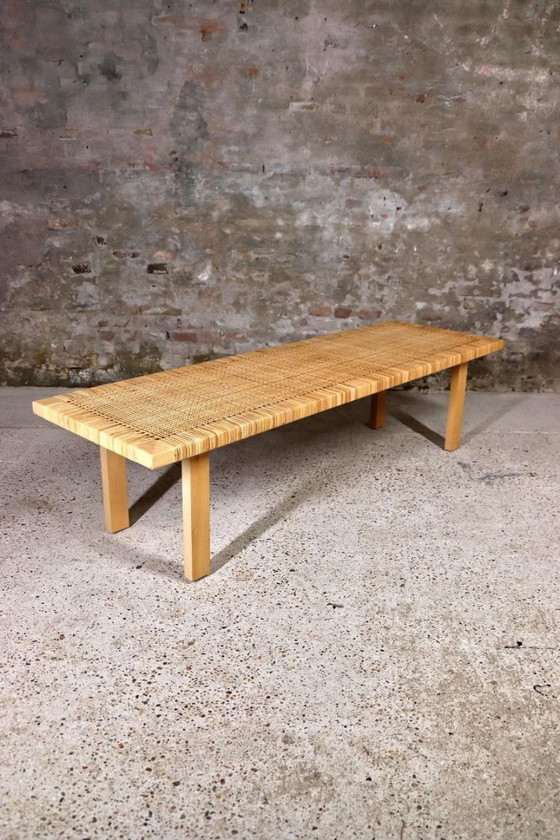 Image 1 of Panca da pranzo in rattan IKEA STOCKHOLM – ispirata all'iconica BM0488 (1958)