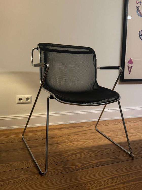 Image 1 of 4x Charles Pollock Penelope Chair für Anonima Castelli