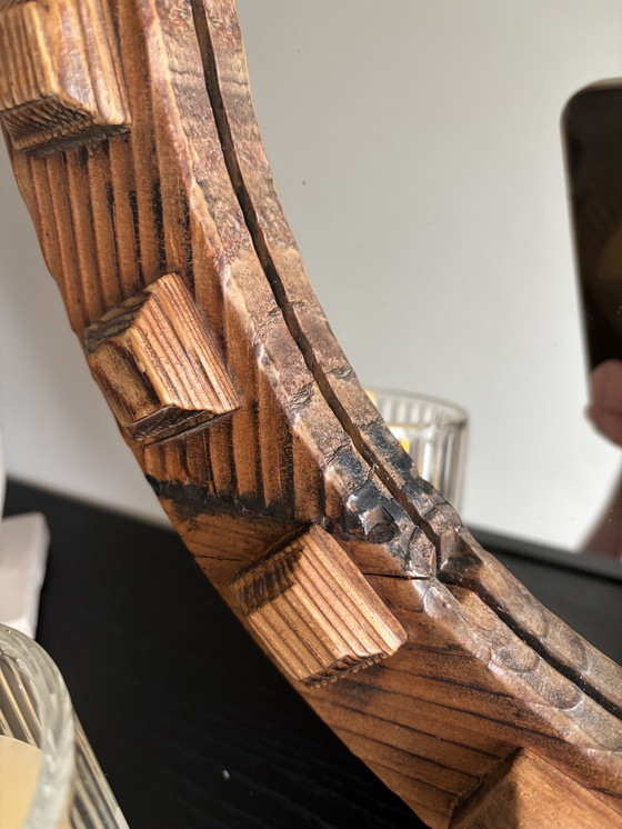 Image 1 of Brutalist handmade mirror 50x40cm 