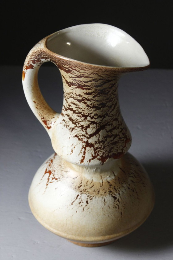 Roberto Rigon & Bertoncello Ceramiche - Large Pitcher Signed RR Italy 1970s – Vases (photo 3 of 9)