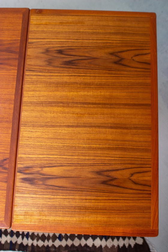 Image 1 of Vintage Teak Dining Table, Danish Mid Century