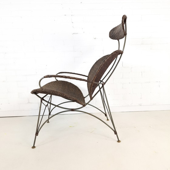 Image 1 of Fauteuil vintage Yuzuru Yamakawa avec table basse