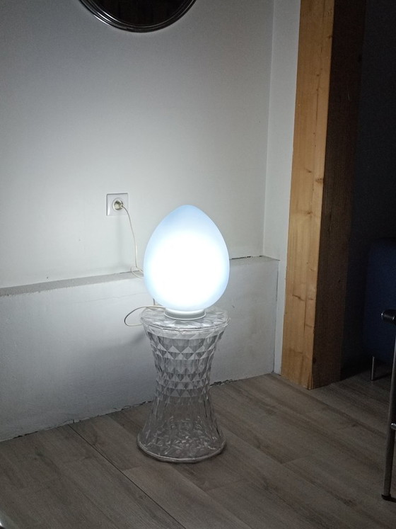 Lámpara Siba modelo Egg 5178, década de 1980 – Lámparas de mesa, Glass (photo 6 of 7)