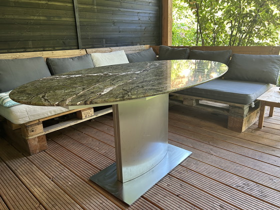 Image 1 of Table de salle à manger ovale Draenert