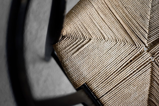 Image 1 of Vintage Mid-Century Danish Modern Oak CH24 Wishbone Chair by Hans J. Wegner for Carl Hansen & Søn, 1960s