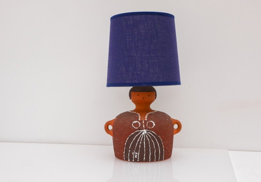 Scandinavian Pottery Table Lamp by Thomas Hellström for Nittsjö, 1970s – tafellampen, Ceramic (photo 2 of 12)
