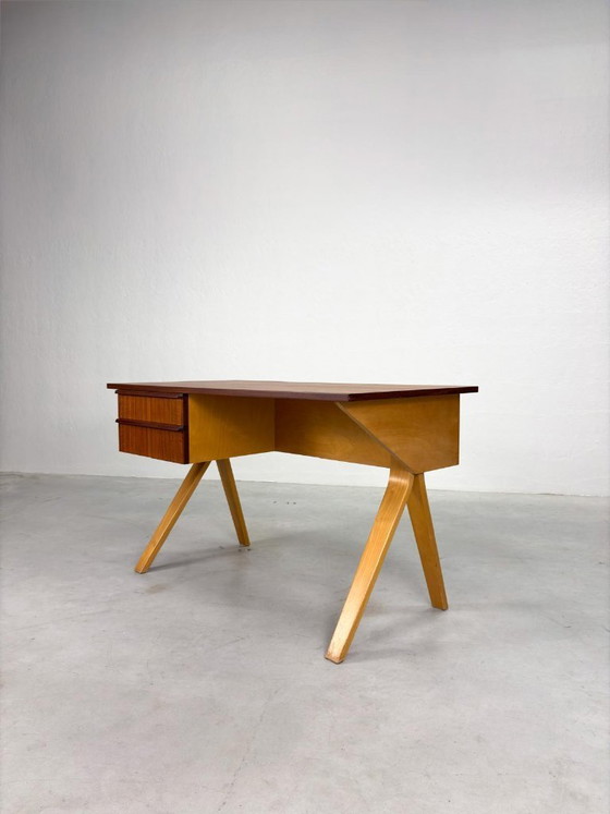 Image 1 of Scrivania Pastoe 'EB32' serie betulla di Cees Braakman