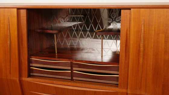 Credenza alta vintage | Mobile a muro | Teak | Anni '60 – Credenze alte, Wood (photo 10 of 16)