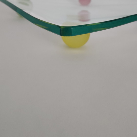 Image 1 of Coupe à fruits en verre de Montana Design, années 1980