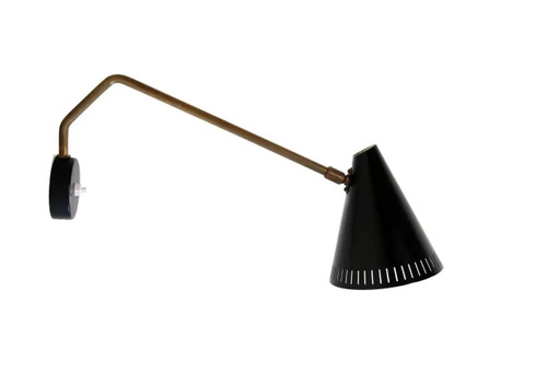 Scandinavian design wall lamp – wandlampen, Brass (photo 2 of 4)