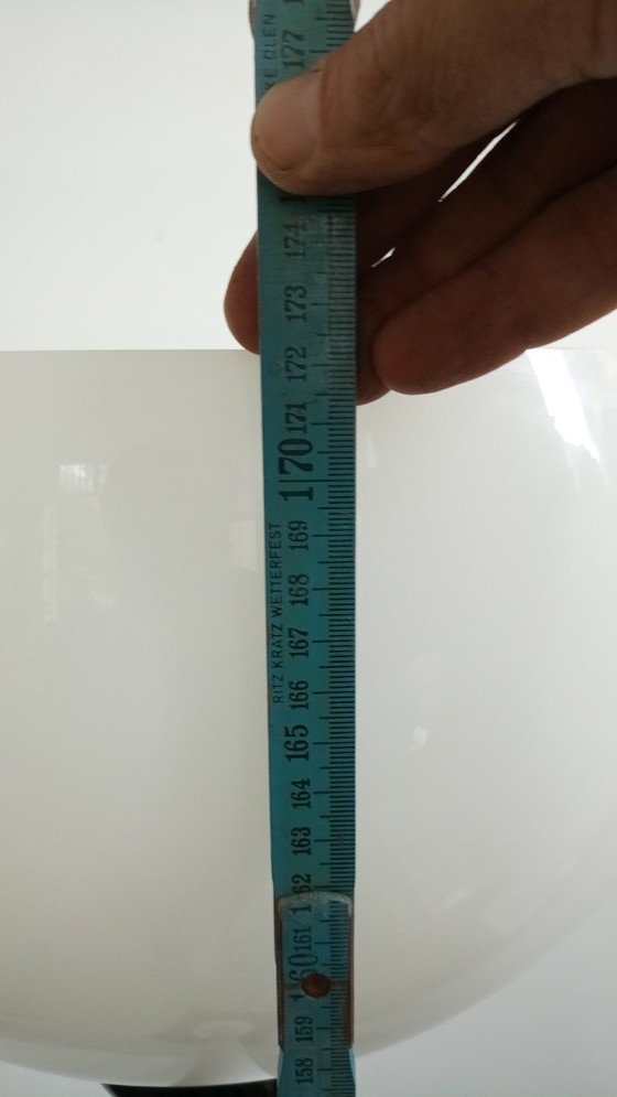 Image 1 of Rare glass floor lamp by Venini in Memphis style