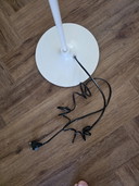 Vintage White Floor Lamp