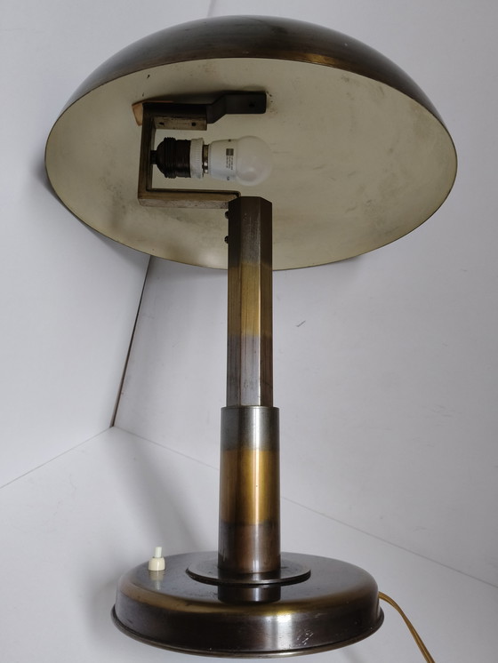 Image 1 of Bauhaus Art Deco Messing tafellamp 