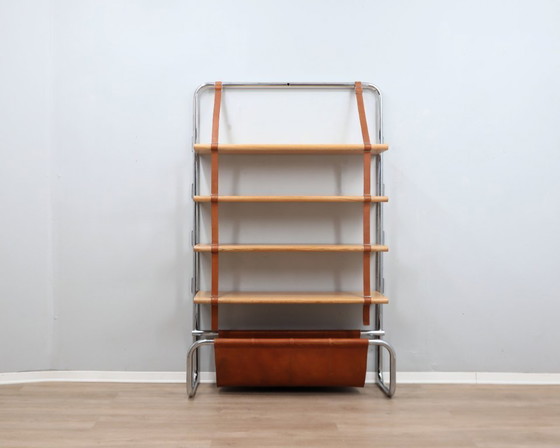Image 1 of Bibliothèque géante de Luigi Massoni pour Poltrona Frau 1970