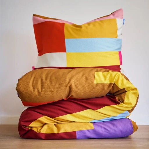 Funda nórdica de lona pintada Auping 240x220