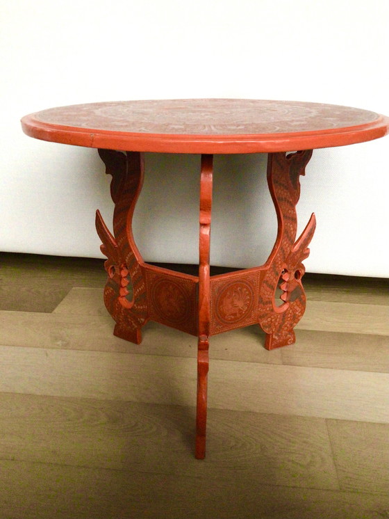 Image 1 of Tavolo laccato birmano