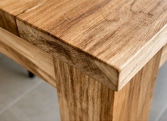 Image 1 of Mesa de comedor de teca maciza de Bali + 6 sillas de diseño