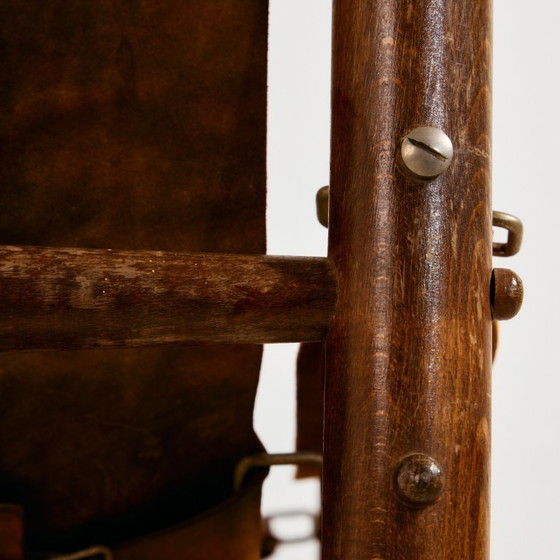 Image 1 of Sillón húngaro MK8443 de piel de becerro