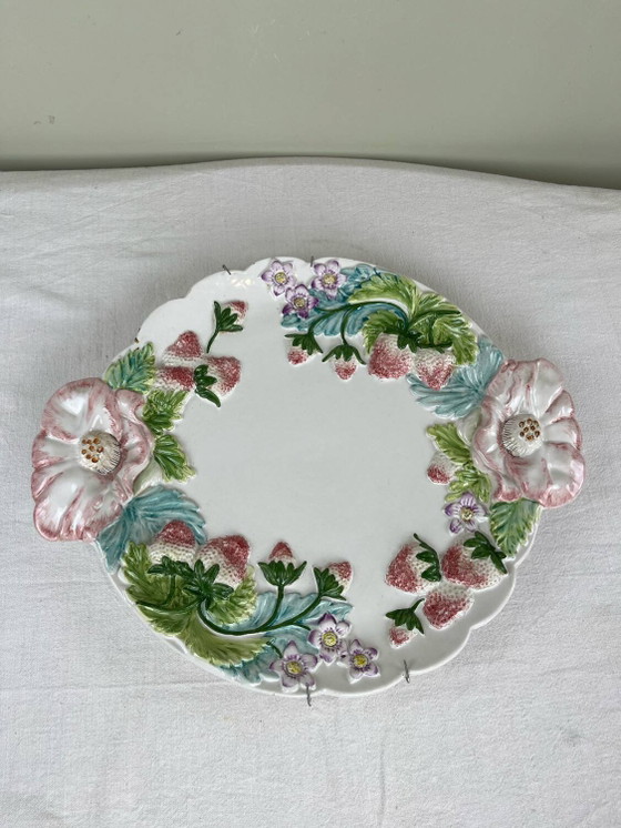 Servierplatte aus Steingut – Geschirr, Porcelain, Ceramic, Art Nouveau (photo 9 of 9)
