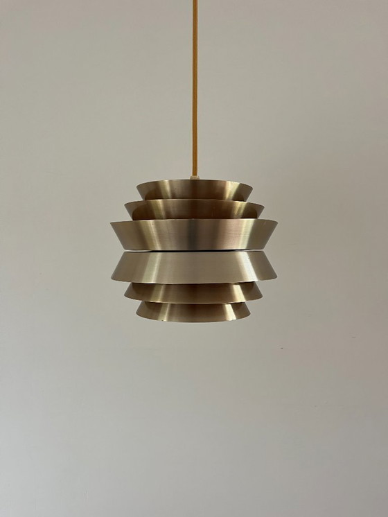 Image 1 of Suspension vintage Trava - Carl Thore - Lampe design suédoise