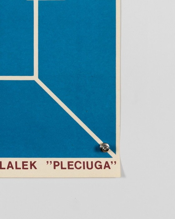 Zloty Klucz Teatr Lalek – Anni '80 – Poster teatrale vintage originale di Jan Osnica – Scuola polacca di (photo 6 of 8)
