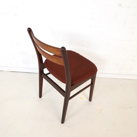 Image 1 of Lot de 6 chaises de salle à manger vintage, design danois des années 1970