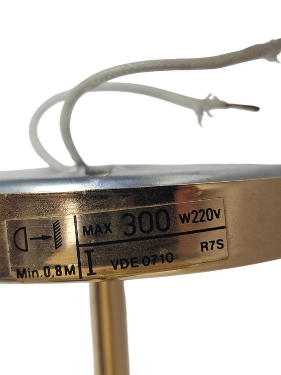 Image 1 of Estiluz - 2 appliques murales - laiton - style Hollywood Regency - Espagne - années 80