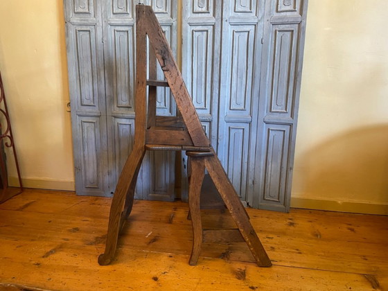 Tabouret de bibliothèque, escalier/chaise, français – Objets déco, Wood (photo 5 of 19)