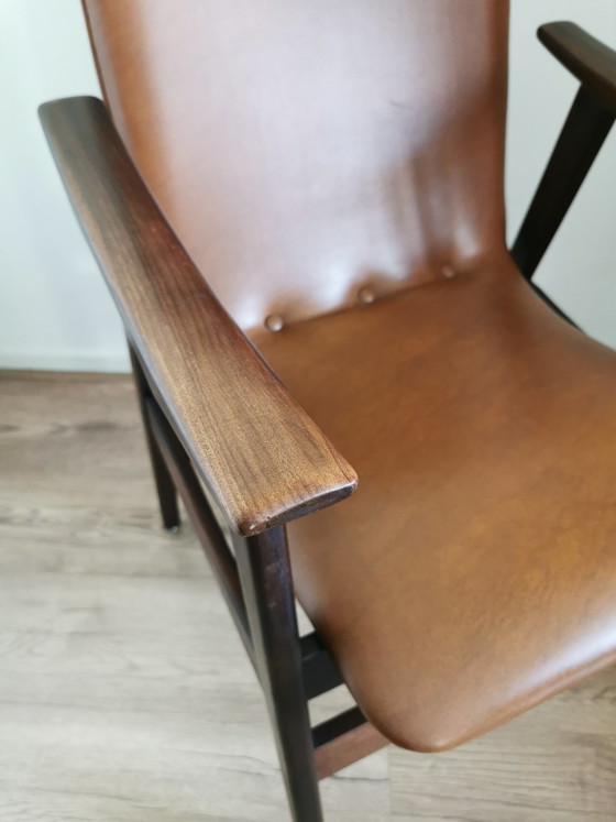 Image 1 of Fauteuil vintage du milieu du siècle (Louis van Teeffelen)