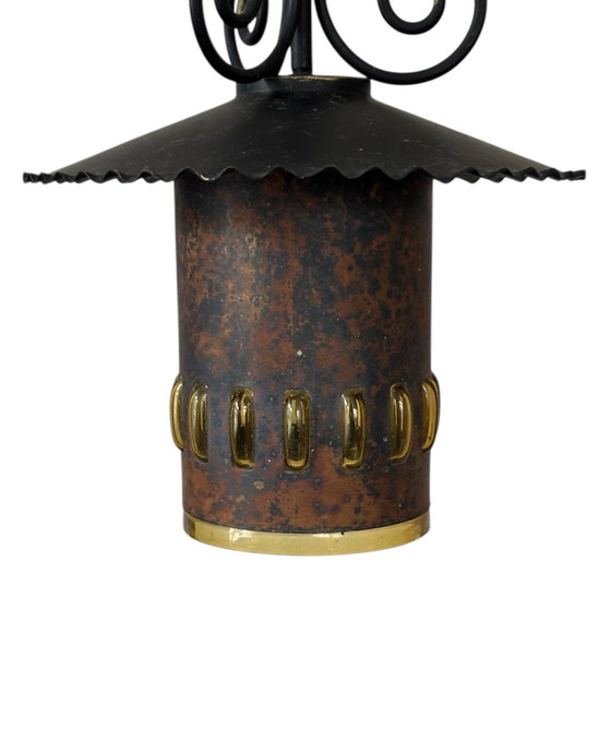 Image 1 of Vintage design lantern hall lamp 1950s 1960s