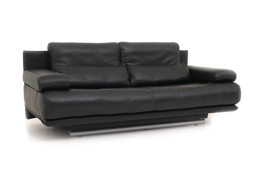 Rolf Benz 6500 Tweezitsbank van leer