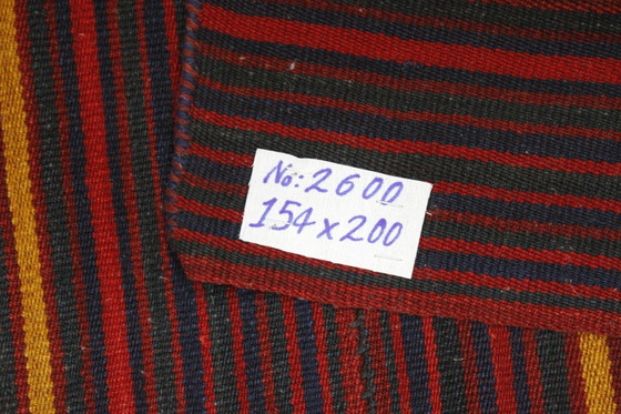 Image 1 of Tissage à la main Jajim Kilim Fars 200x145