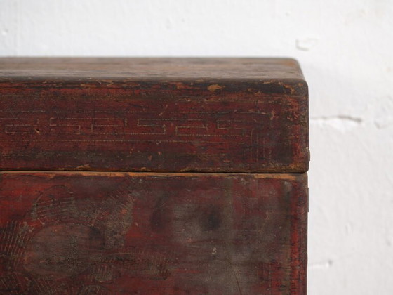 Antique garnet red box (c.1900) #10 – Decorative Objects (photo 25 of 40)