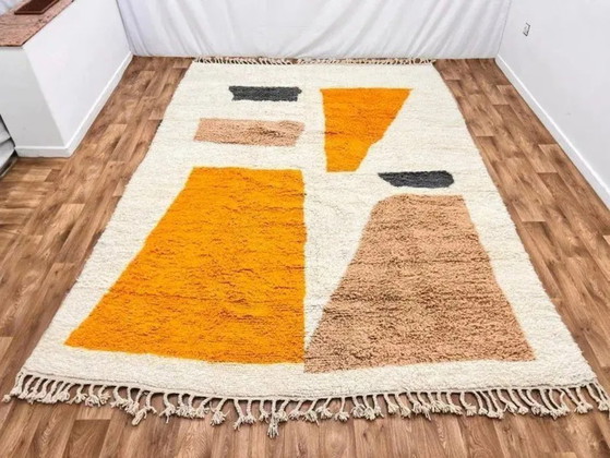 Natural Wool Moroccan Berber Carpet 300cmx400cm – Tappeti, Lana (photo 5 of 7)