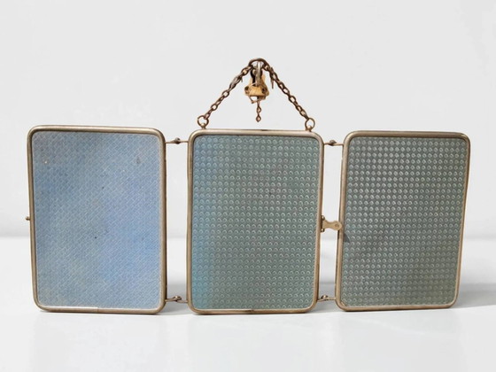 Barber's Mirror, 1930s – Metal (photo 6 of 8)
