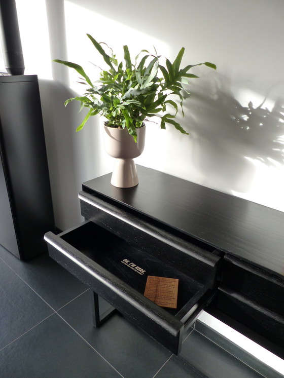 Image 1 of Scandinavian Design Sideboard / Console Table Black